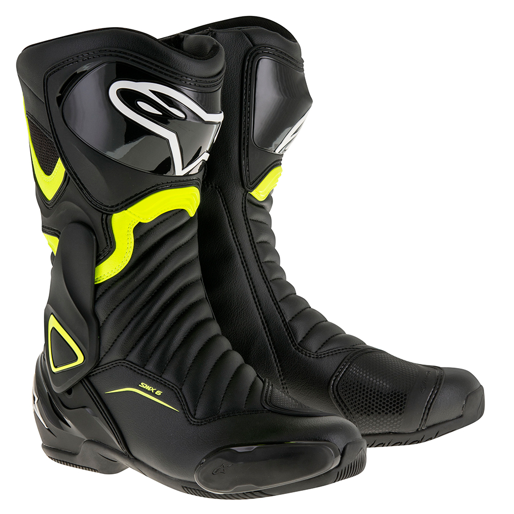 Alpinestars Alpinestars SMX 6 v2 Boot Black & Yellow Fluo